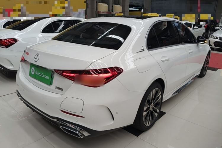 Used Mercedes-Benz C-Class New Energy 2024 Facelift C 350 eL Rear Right 45 Deg