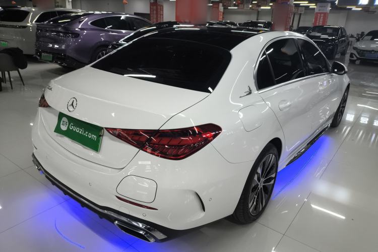 Used Mercedes-Benz C-Class New Energy 2024 Revised Version C 350 eL Rear Right 45 Deg