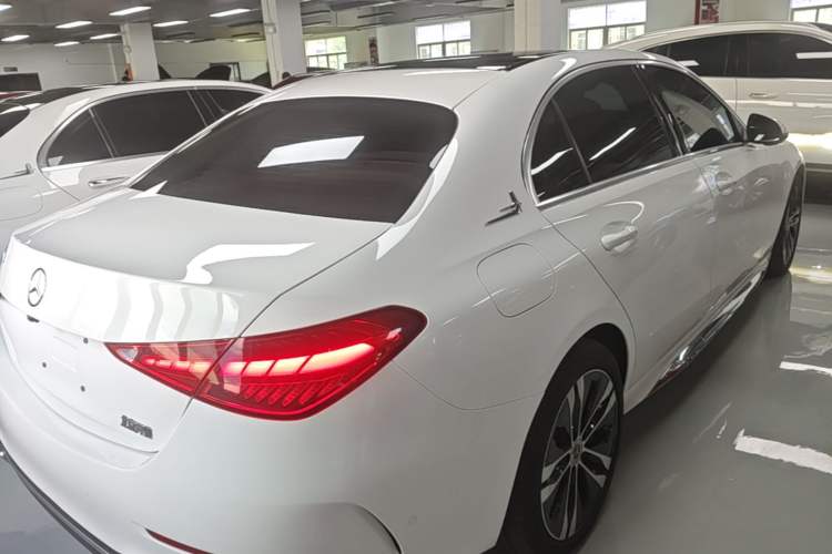Used Mercedes-Benz C-Class New Energy 2024 Facelift C 350 eL Rear Right 45 Deg