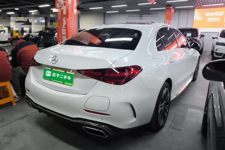 Used Mercedes-Benz C-Class New Energy 2024 Revised Version C 350 eL Rear Right 45 Deg