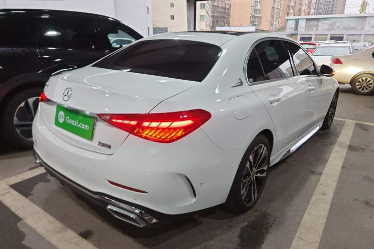 Used Mercedes-Benz C-Class New Energy 2024 Revised Version C 350 eL Rear Right 45 Deg