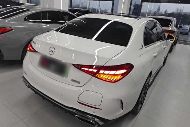 Used Mercedes-Benz C-Class New Energy 2024 Facelift C 350 eL Rear Right 45 Deg