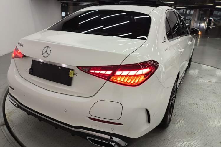 Used Mercedes-Benz C-Class New Energy 2024 Second Facelift C 350 eL Rear Right 45 Deg