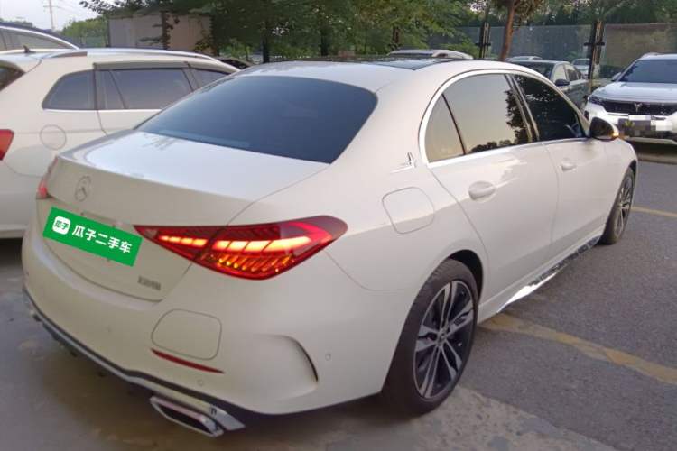 Used Mercedes-Benz C-Class New Energy 2024 Revised Version C 350 eL Rear Right 45 Deg