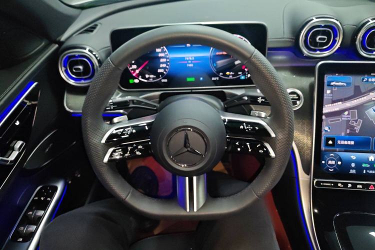Used Mercedes-Benz C-Class New Energy 2024 Revised Version C 350 eL Steering Wheel