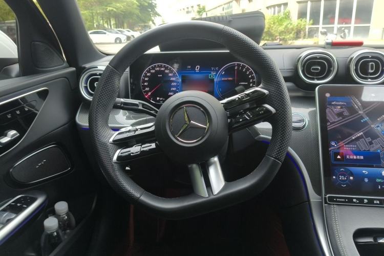 Used Mercedes-Benz C-Class New Energy 2024 C 350 eL Steering Wheel
