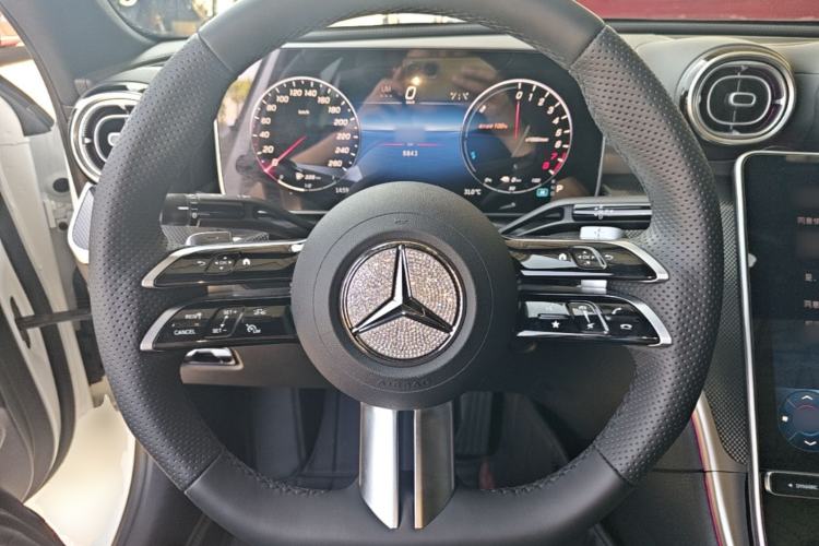 Used Mercedes-Benz C-Class New Energy 2024 Revised Version C 350 eL Steering Wheel