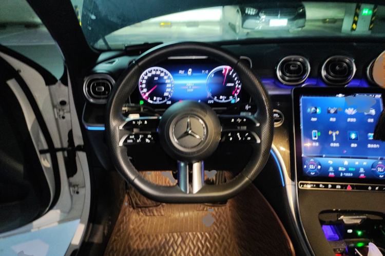 Used Mercedes-Benz C-Class New Energy 2024 C 350 eL Steering Wheel