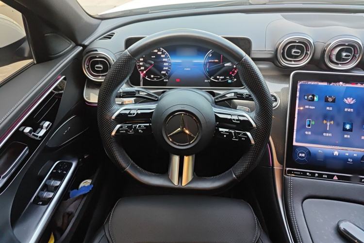 Used Mercedes-Benz C-Class New Energy 2024 C 350 eL Steering Wheel