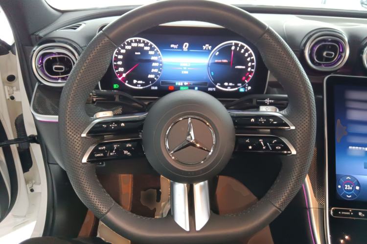 Used Mercedes-Benz C-Class New Energy 2024 Revised Version C 350 eL Steering Wheel