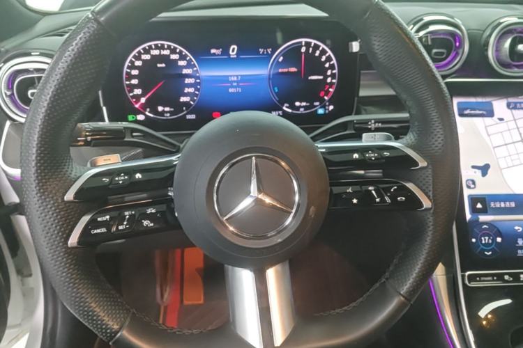 Used Mercedes-Benz C-Class New Energy 2024 Facelift C 350 eL Steering Wheel