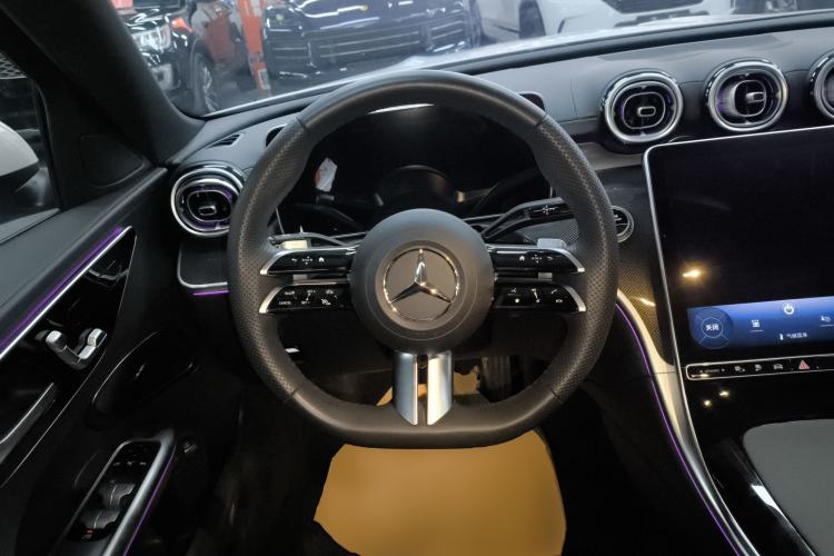 Used Mercedes-Benz C-Class New Energy 2024 Revised Version C 350 eL Steering Wheel