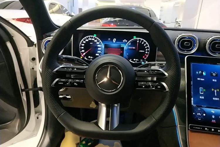 Used Mercedes-Benz C-Class New Energy 2024 Revised Version C 350 eL Steering Wheel