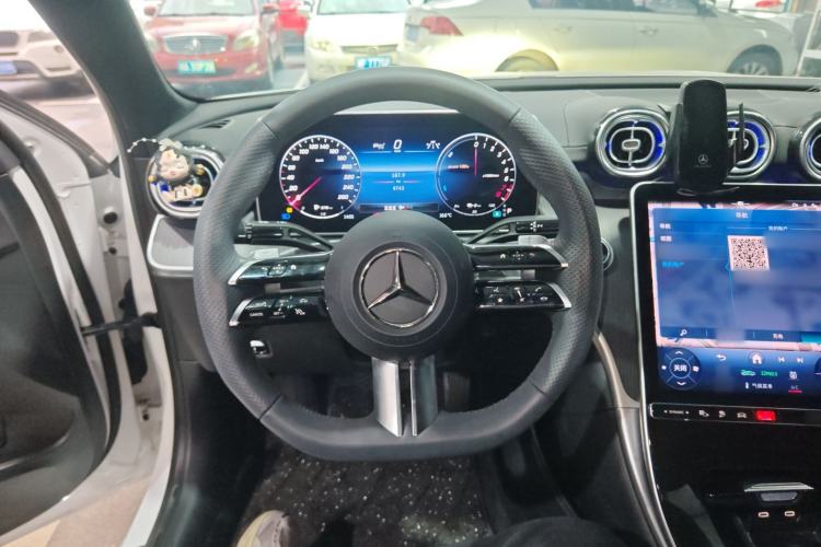 Used Mercedes-Benz C-Class New Energy 2024 Revised Version C 350 eL Steering Wheel