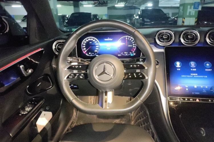 Used Mercedes-Benz C-Class New Energy 2024 Second Facelift C 350 eL Steering Wheel