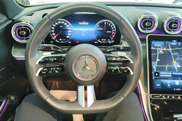 Used Mercedes-Benz C-Class New Energy 2024 Facelift C 350 eL Steering Wheel