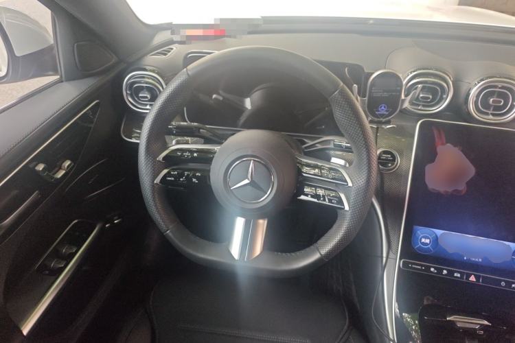 Used Mercedes-Benz C-Class New Energy 2024 Second Facelift C 350 eL Steering Wheel