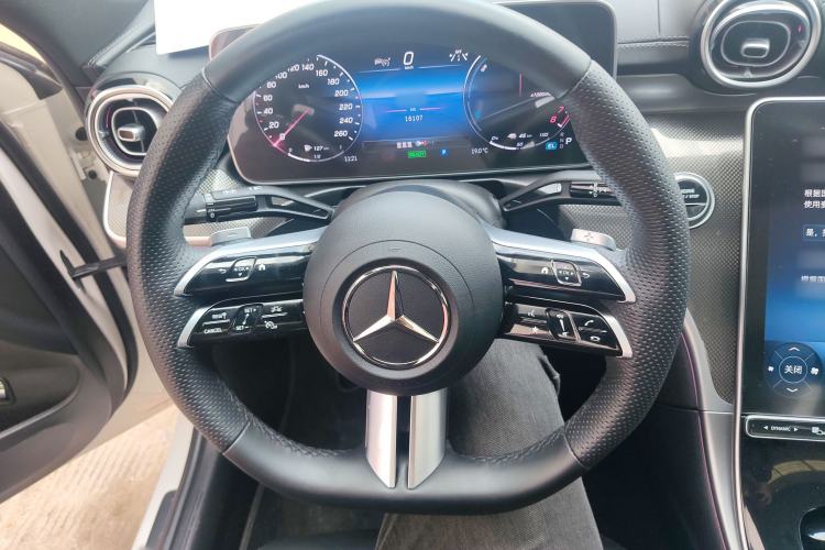 Used Mercedes-Benz C-Class New Energy 2024 Revised Version C 350 eL Steering Wheel