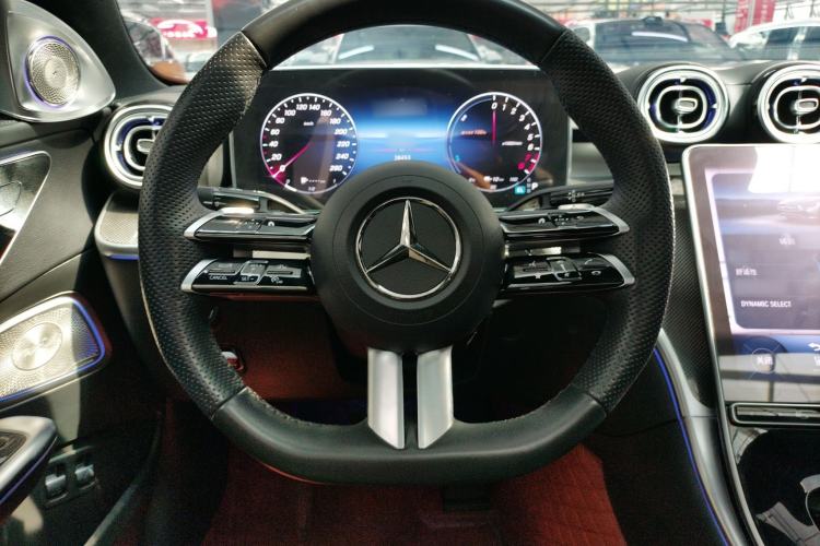 Used Mercedes-Benz C-Class New Energy 2024 C 350 eL Steering Wheel