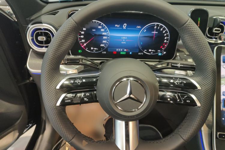 Used Mercedes-Benz C-Class New Energy 2025 C 350 eL Steering Wheel