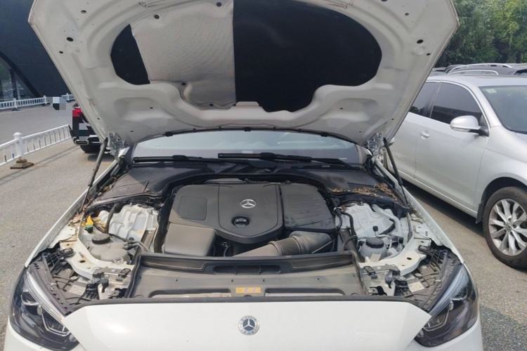 Used Mercedes-Benz C-Class New Energy 2025 C 350 eL Engine Bay