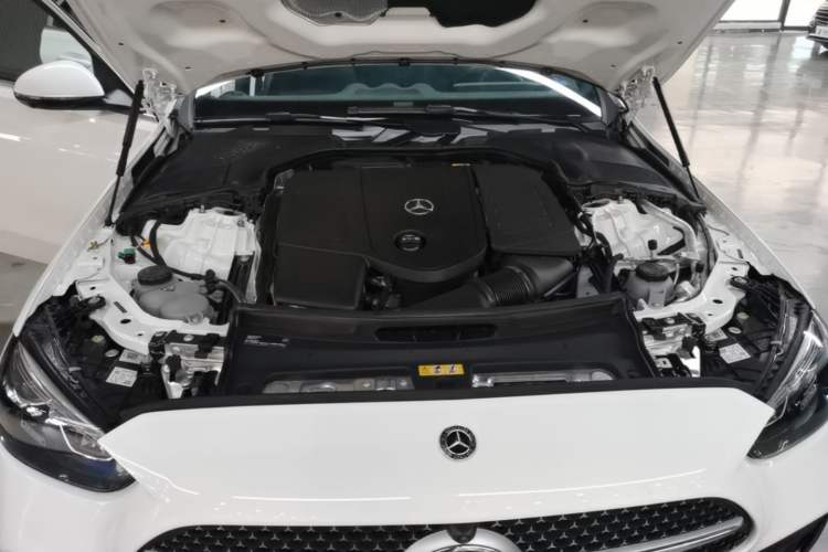 Used Mercedes-Benz C-Class New Energy 2025 C 350 eL Engine Bay