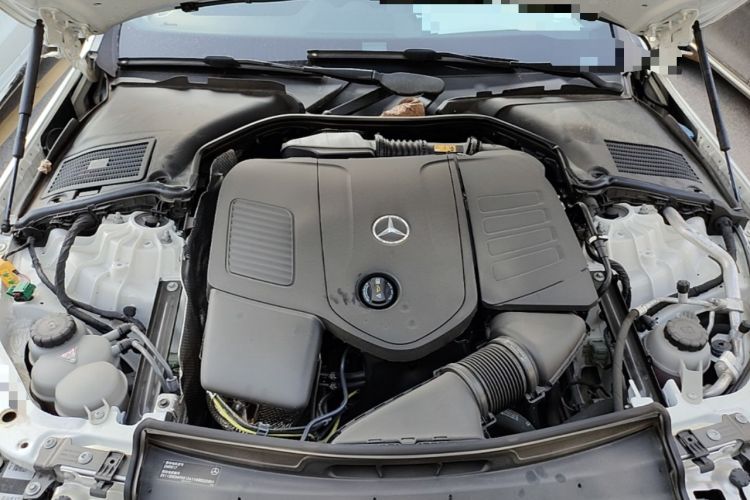 Used Mercedes-Benz C-Class New Energy 2025 C 350 eL Engine Bay