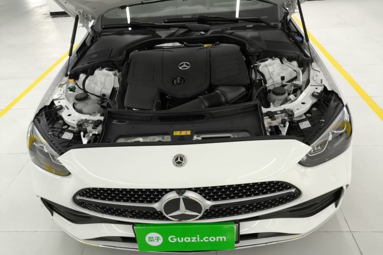 Used Mercedes-Benz C-Class New Energy 2025-Year Facelifted C 350 eL Engine Bay