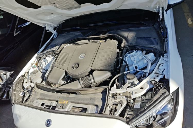 Used Mercedes-Benz C-Class New Energy 2025 C 350 eL Engine Bay