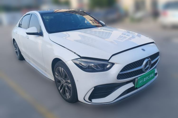 Used Mercedes-Benz C-Class New Energy 2025 C 350 eL Front Right 45 Deg