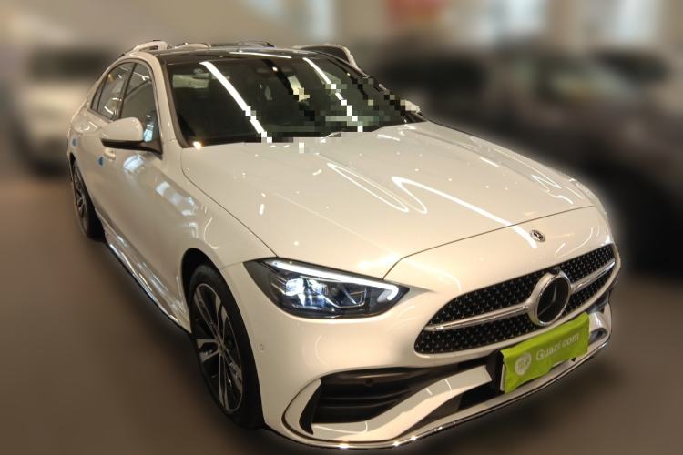 Used Mercedes-Benz C-Class New Energy 2025 C 350 eL Front Right 45 Deg