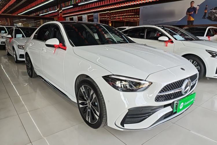 Used Mercedes-Benz C-Class New Energy 2025-Year Facelifted C 350 eL Front Right 45 Deg