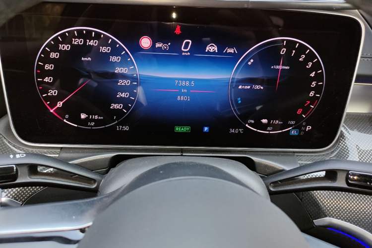 Used Mercedes-Benz C-Class New Energy 2025 C 350 eL Instrument Cluster