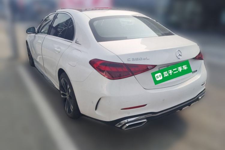 Used Mercedes-Benz C-Class New Energy 2025 C 350 eL Rear Left 45 Deg