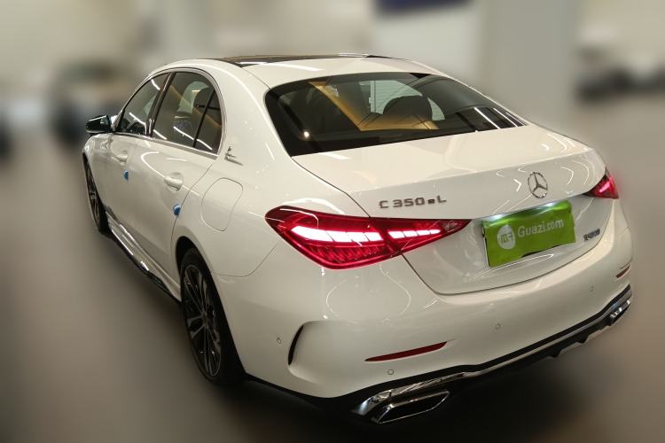 Used Mercedes-Benz C-Class New Energy 2025 C 350 eL Rear Left 45 Deg