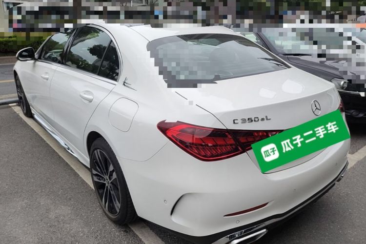 Used Mercedes-Benz C-Class New Energy 2025 C 350 eL Rear Left 45 Deg