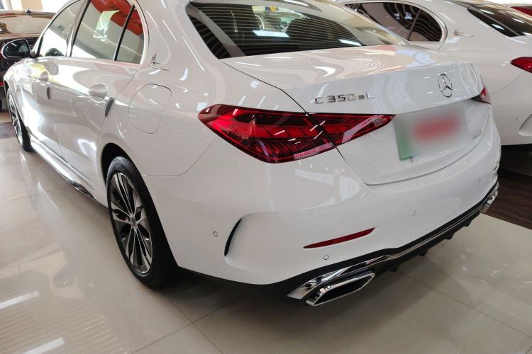 Used Mercedes-Benz C-Class New Energy 2025 C 350 eL Rear Left 45 Deg