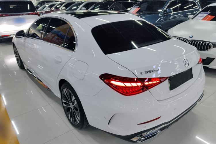 Used Mercedes-Benz C-Class New Energy 2025 C 350 eL Rear Left 45 Deg