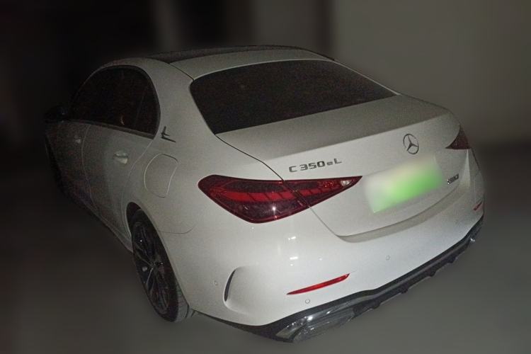 Used Mercedes-Benz C-Class New Energy 2025 C 350 eL Rear Left 45 Deg