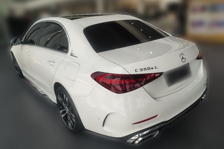 Used Mercedes-Benz C-Class New Energy 2025 C 350 eL Rear Left 45 Deg
