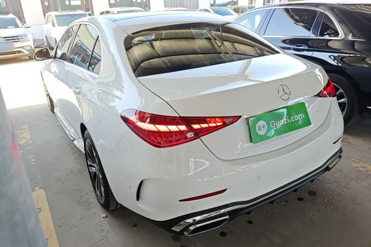 Used Mercedes-Benz C-Class New Energy 2025 C 350 eL Rear Left 45 Deg