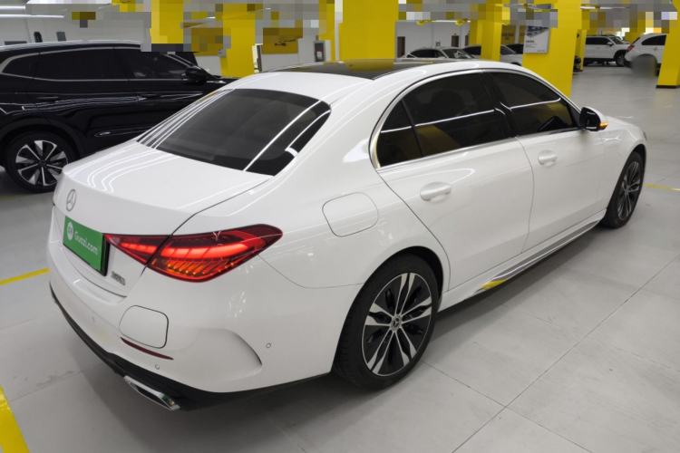 Used Mercedes-Benz C-Class New Energy 2025-Year Facelifted C 350 eL Rear Right 45 Deg