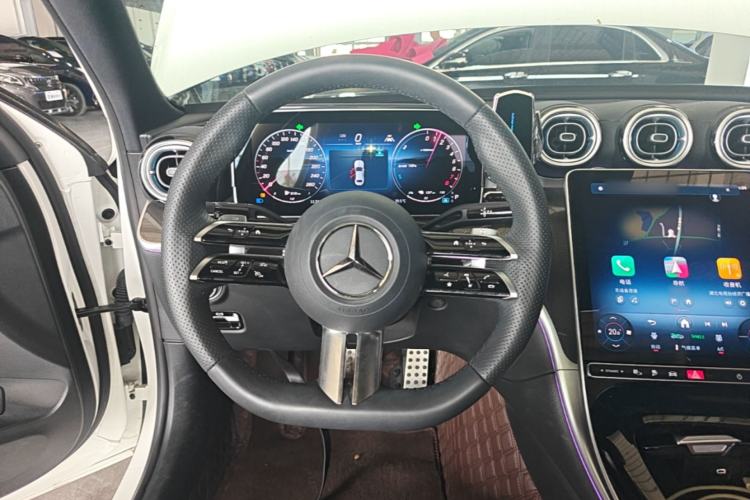 Used Mercedes-Benz C-Class New Energy 2025 C 350 eL Steering Wheel