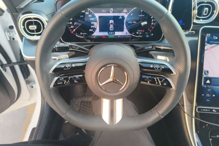 Used Mercedes-Benz C-Class New Energy 2025 C 350 eL Steering Wheel