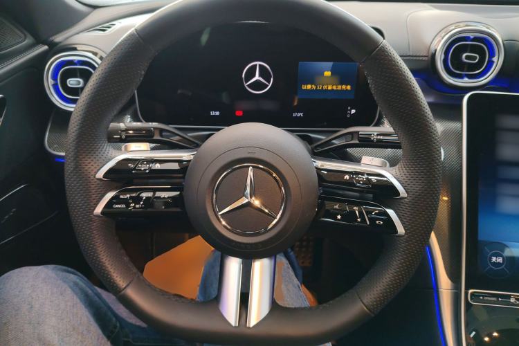 Used Mercedes-Benz C-Class New Energy 2025 C 350 eL Steering Wheel