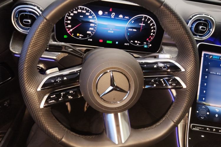 Used Mercedes-Benz C-Class New Energy 2025 C 350 eL Steering Wheel