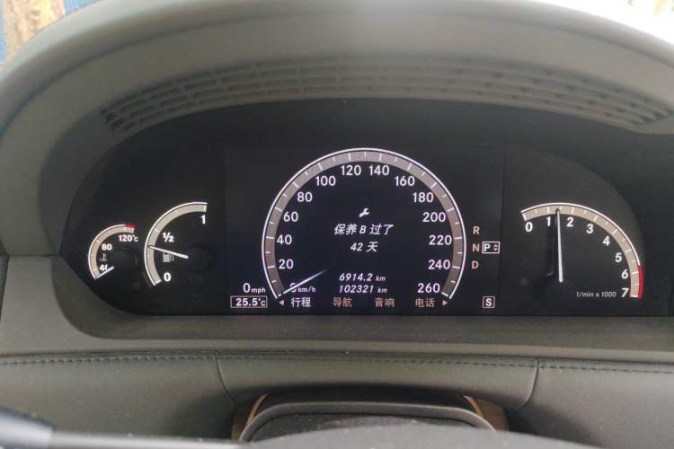 Used Mercedes-Benz CL-Class 2008 CL 600 Instrument Cluster
