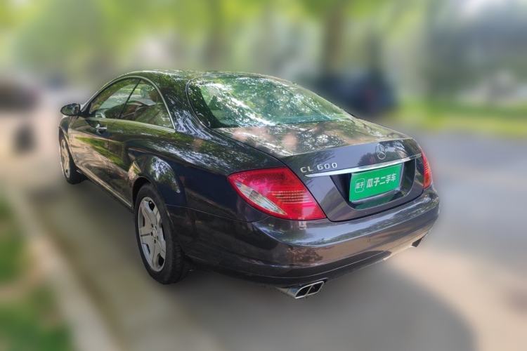 Used Mercedes-Benz CL-Class 2008 CL 600 Rear Left 45 Deg