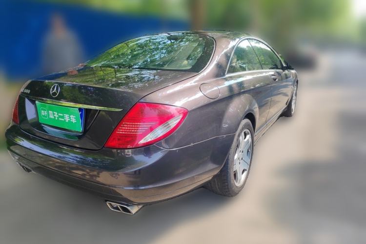 Used Mercedes-Benz CL-Class 2008 CL 600 Rear Right 45 Deg