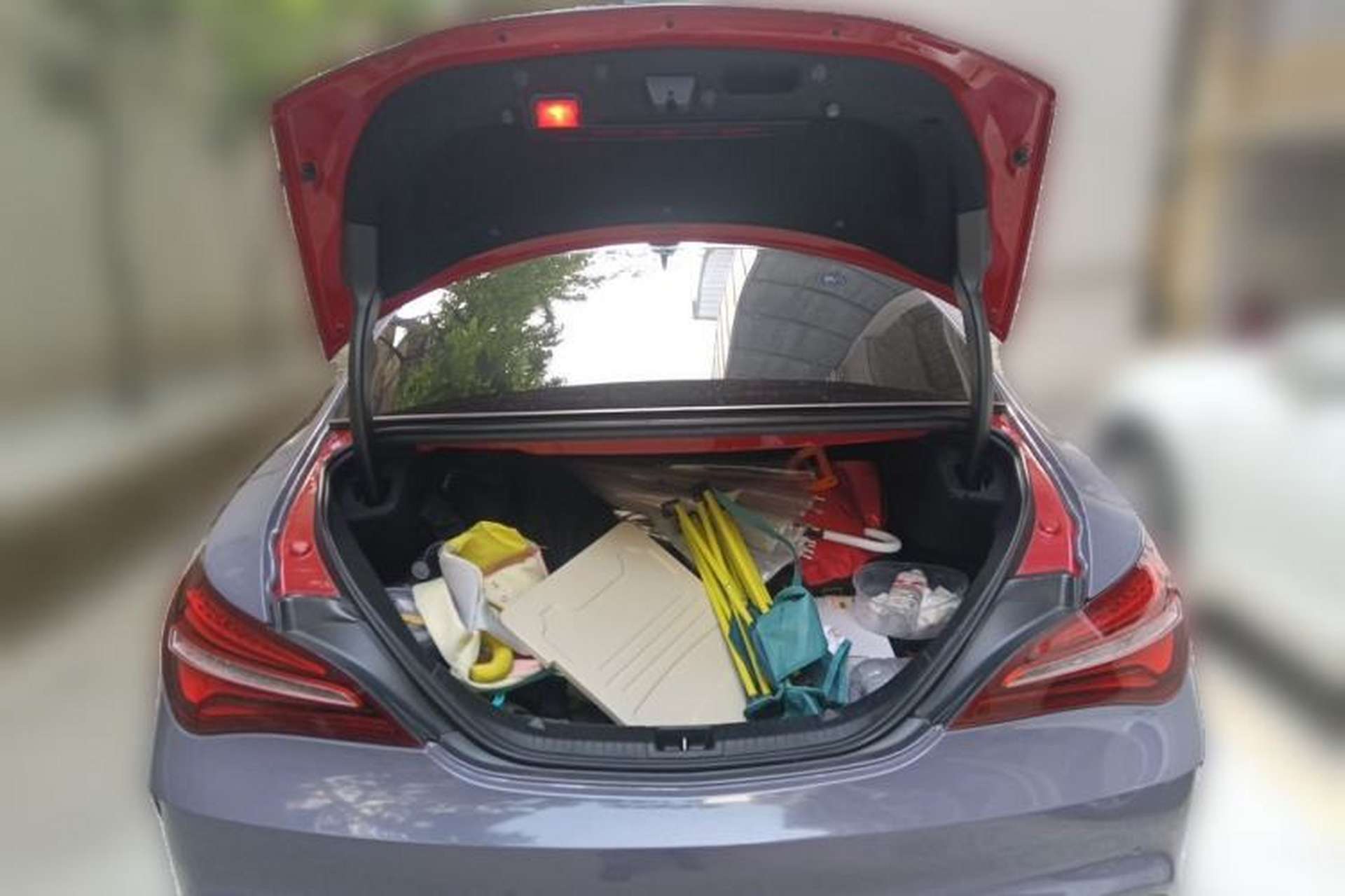 Used Mercedes-Benz CLA 2014 CLA 260 4MATIC Trunk
